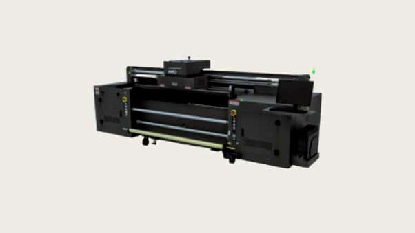 AMO Гибридный УФ струйный принтер AM1800UVH12G6 с 12 печатающими головками Ricoh Gen6