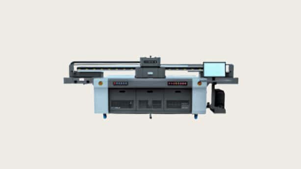 Printer Inkjet AMO UV Flatbed AM2412UVB3G5 dengan 3 buah Printhead Ricoh Gen5