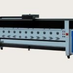 AMO UV Inkjet Printer AM3200UV4G6-EL for 3.2meters Soft and Elastic Film with 4 Ricoh GEN6 Printheads