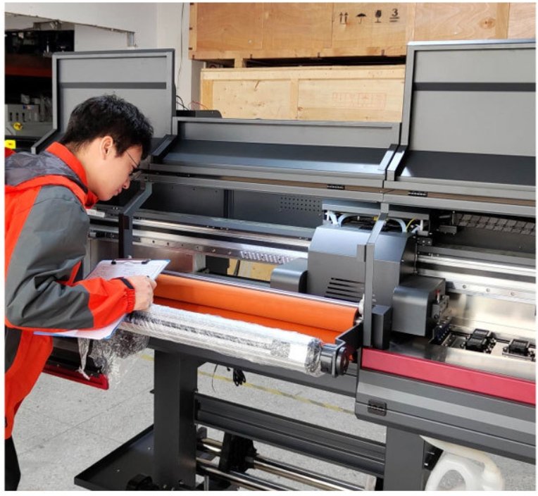 Technical Inspection of a Large-Format Inkjet Printer